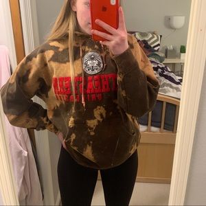 Bleached Northeastern hoodie